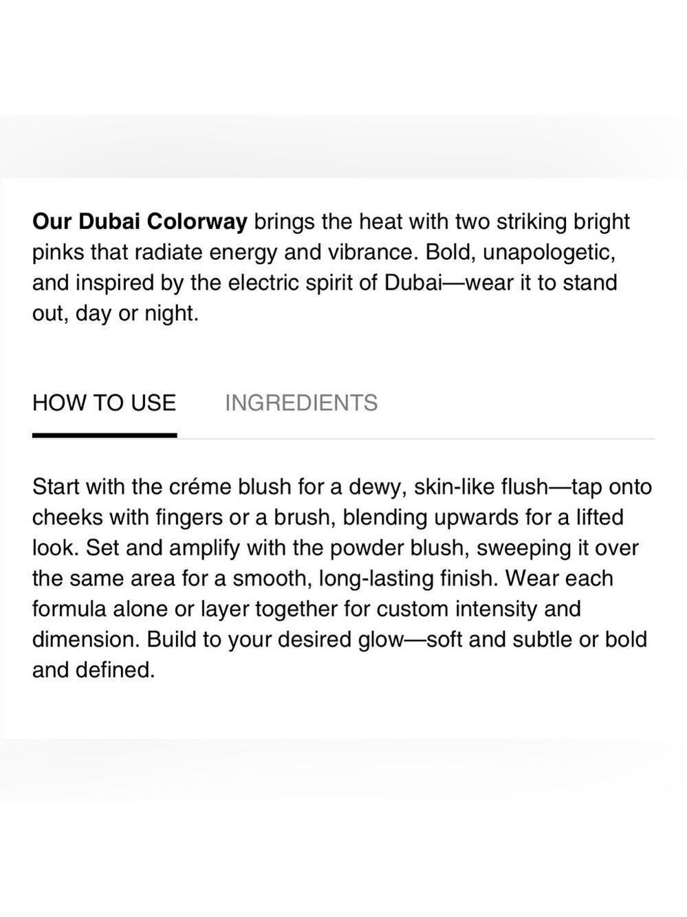 Brand New! Bisha Essential Duo Dubai Colorway Crème + Powder Blush Set - Picture 15 of 16